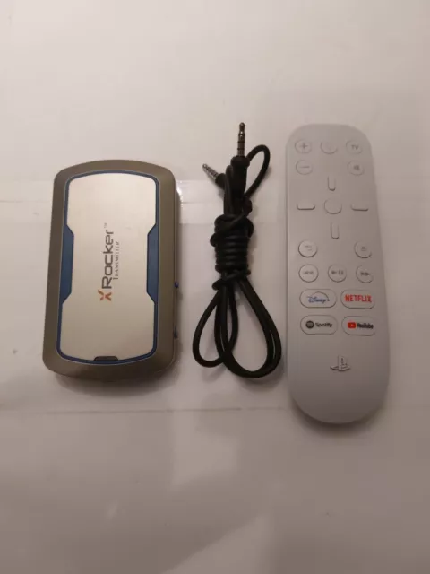 X Rocker Receiver Box And Transmitter + Sony PS Remote.