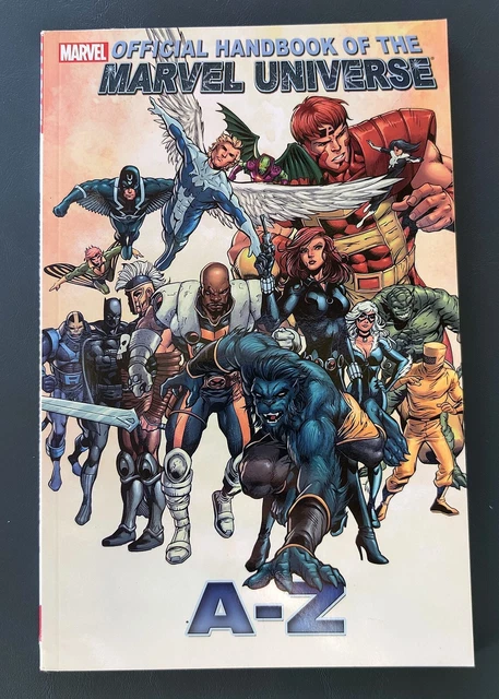 OFFICIAL HANDBOOK OF MARVEL UNIVERSE A TO Z Vol 1 (2011, Marvel) NEW OOP