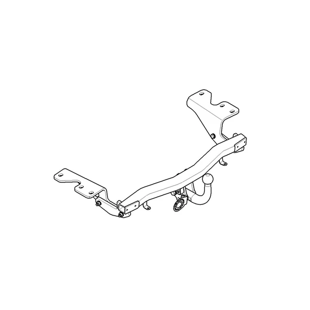 Boule D’attelage Détachable Westfalia – Compatible Avec Plusieurs Modèles Peugeot, Citroën Et Autres Véhicules