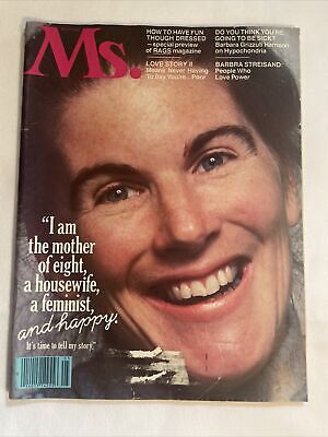 1977 May, Ms. Magazine, Mother of Eight, Housewife, & Feminist (MH42)