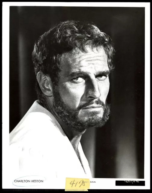 1965 CHARLTON HESTON In THE AGONY AND THE ECSTASY Vintage Original Photo ACTOR
