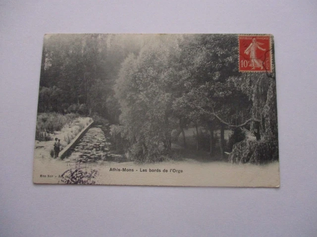 Cpa Essonne 91 Athis-Mons Les Bords De L'orge