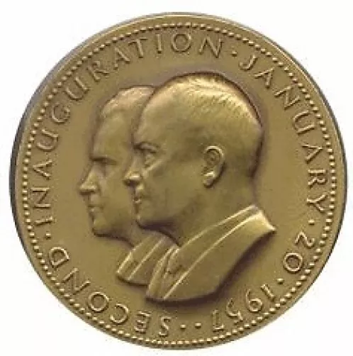 President Dwight Eisenhower 1957 Official Inaugural Medal