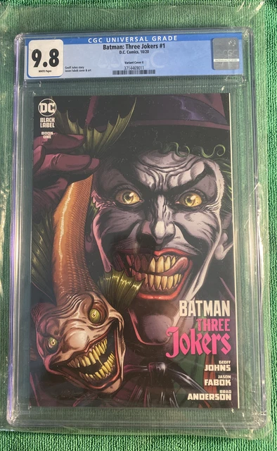 Batman Three Jokers #1 10/20 DC Comics Jason Fabok Cover Variant E CGC 9.8