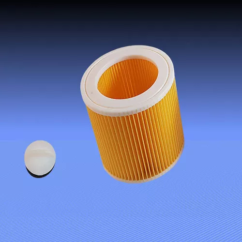 1 Cartouche de Filtre Rond Filtre à Lamelles pour Aspirateur Kärcher A 2554 Me