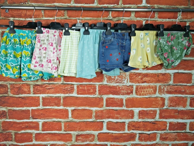 BABY GIRL BUNDLE AGE 18-24 MONTHS MONSOON NEXT etc SHORTS SKIRT SUMMER SET 92CM