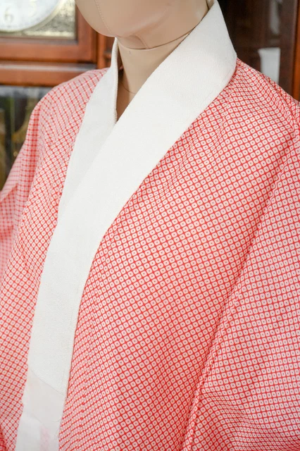 Dear Vanilla Japanese Juban Undergown Women's Kimono Genuine Vintage Mint 4