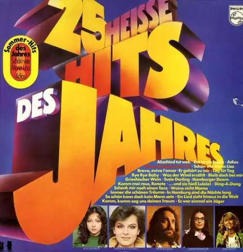 Various - 25 Heisse Hits Des Jahres 2xLP Comp Gat Vinyl Schallpla