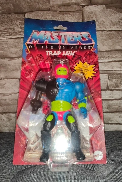 Mattel Masters of the Universe Origins Trap Jaw Action-Figur - 14cm (GNN97)
