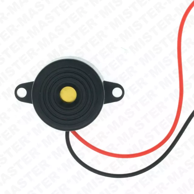 Cicalino Buzzer 3V 5V 12V Attivo Piezo A Suono Continuo Alimentabile 3V-24V Dc