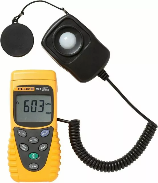 Fluke 941 Measuring Range Up to 20,000 Light Meter illuminance Meter & Detector