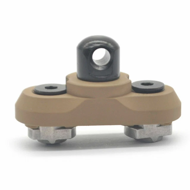 HUNTING MLOK SLING Swivel Stud Mount Rail Attachment Adapter Tan Color