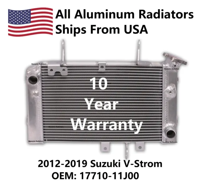 All Aluminum Radiator 2012-2019 Suzuki V-Strom 650 PRC347