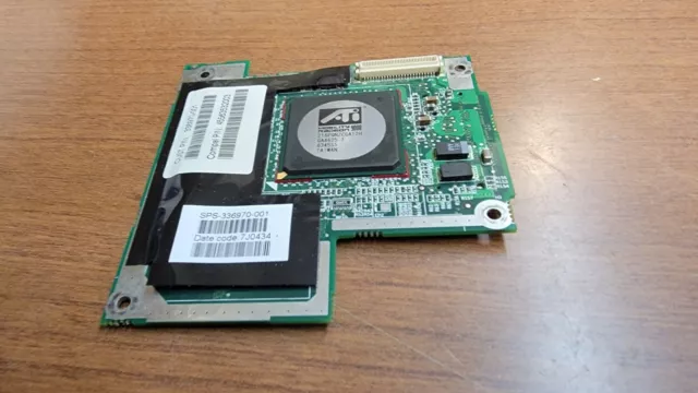 Genuine!! Hp Pavilion Z13000 32Mb Ati Mobility Radeon 9200 Gpu Board 336970-001
