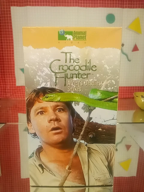 CROCODILE HUNTER, THE: Africas Deadliest Snakes (VHS, 2000) Animal