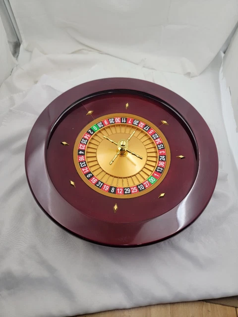 20" Solid Wood High Glossy Roulette Wheel for Roulette Tables