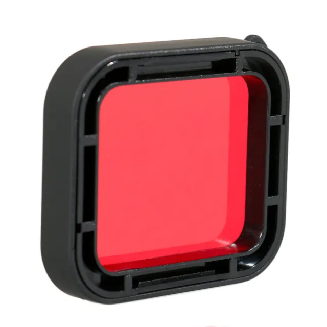 Underwater Diving Housing Case Red Lens Filter Cover For GoPro Hero 5 6 Camera d