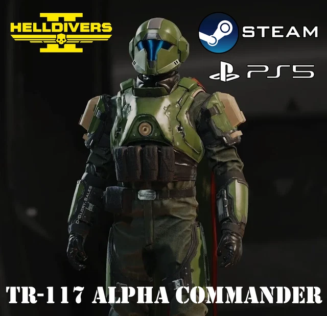 HELLDIVERS 2 TR-117 Alpha Commander Twitch Drops ( STEAM/PS5) HOT 🔥 $7. ...