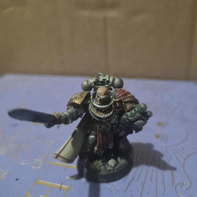 Warhammer 40k Space Marines captain commander assault on blackreach Pro painted