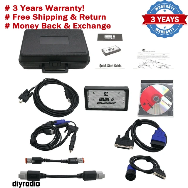 INLINE 6 Data Link Adapter Heavy Duty Diagnostic Tool Scanner Inline 6 #TOP