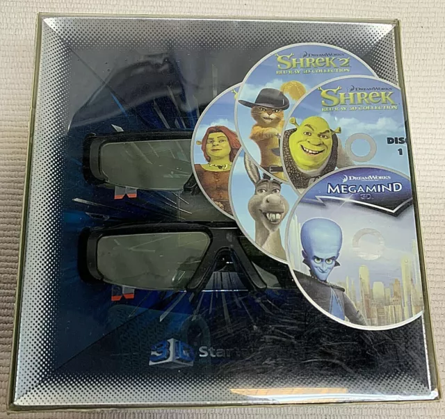 Samsung 3D Starter Kit 3D Glasses Shrek Megamind