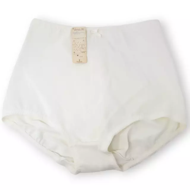 VINTAGE 60'S VASSARETTE High Waist Panties Shaper Brief White
