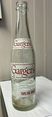 Vintage Soda Pop  Bottle - Garger's, St Louis, Mo.   10 Oz