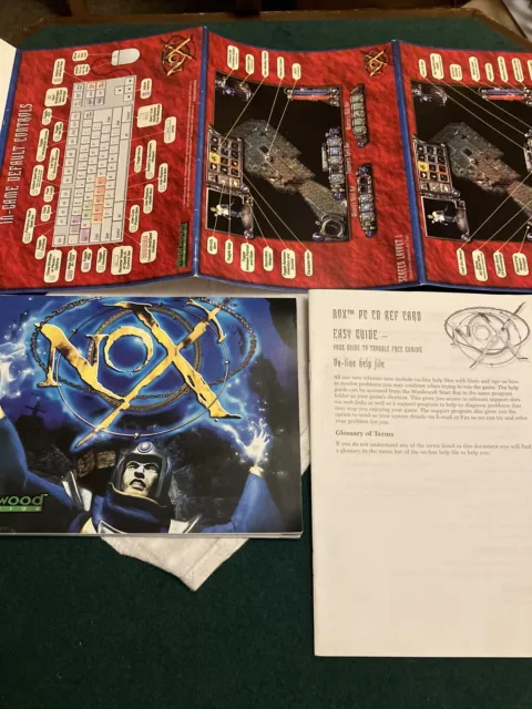 NOX Game Manual, Reference Card and Documents