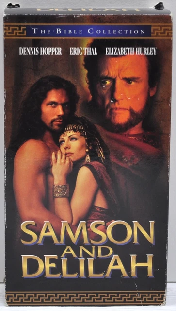 SAMSON AND DELILAH [VHS 1997] Dennis Hopper, Elizabeth Hurley, Eric ...