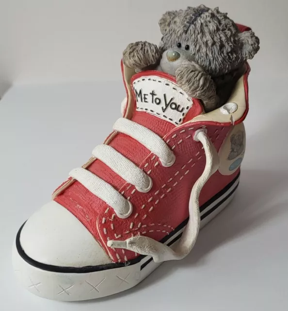 Me To You Tatty Teddy Bear Figurine All Laced Up 2008 Unboxed