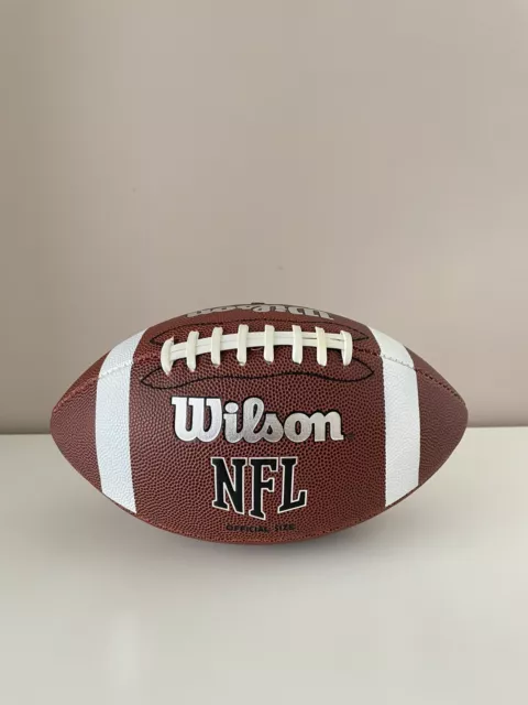 Wilson NFL Official American Football | Brown | TDS Pattern