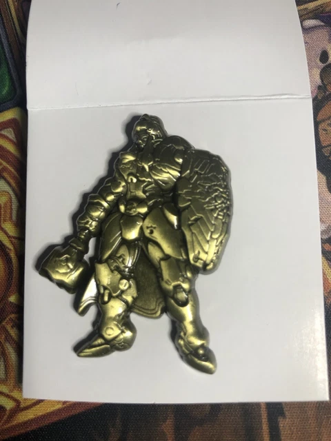 Blizzard Overwatch Orisa * Gold * Payload Tour Pin Blizzcon 2018 NEW