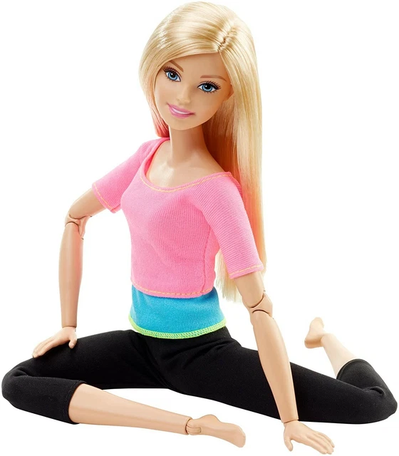 BARBIE DOLL NEW SET Mattel Pink Made To Move Dolls EUR 34 63