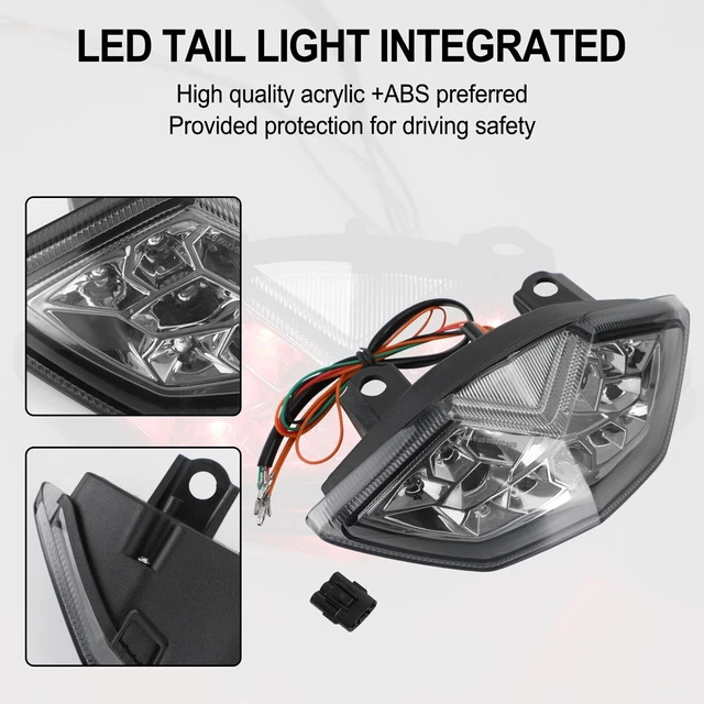 Tail Light Integrated Fit KAWASAKI NINJA 1000 KLE 650 VERSYS 2020 Z1000/SX Y3