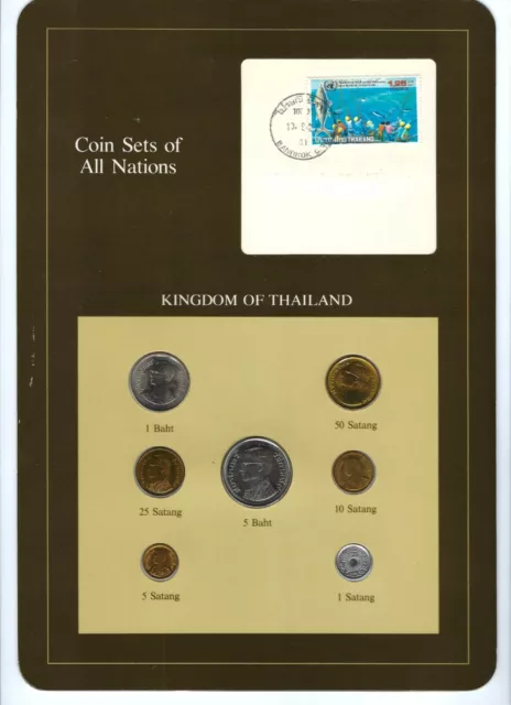 Coin Sets of All Nations Thailand
