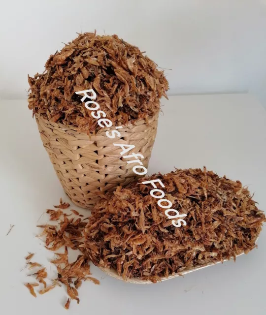 Gamberi Oron intero. Gamberi d'acqua dolce essiccati. (Crostacei). Confezioni da 100 g.