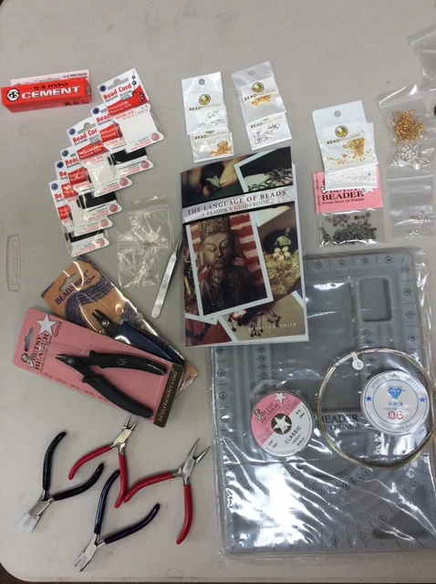 start your jewelry business beading kit, tools, findings, book, beads