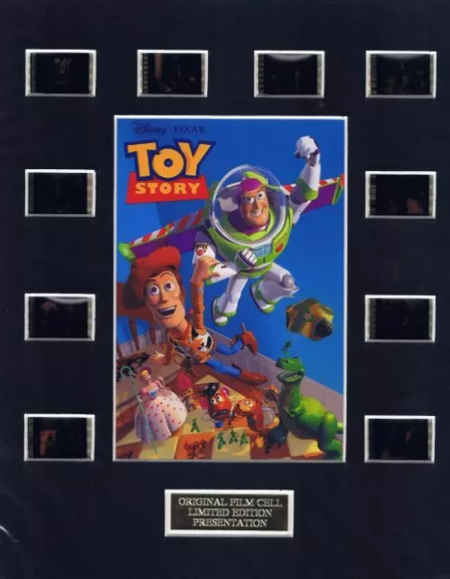Toy Story (1995) Authentic 35mm Movie Film Cell 8x10 Matted Display - w/COA