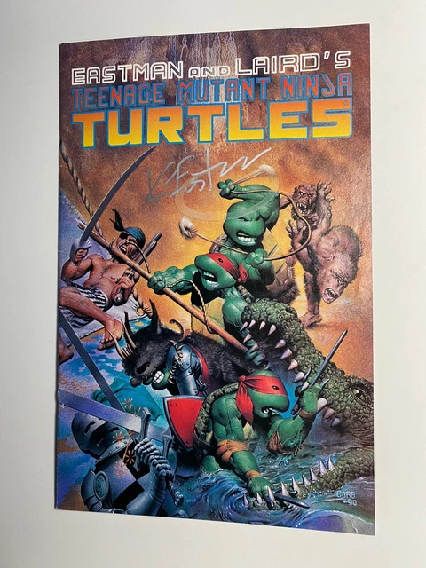 TMNT Mirage Studios Teenage Mutant Ninja Turtles Book 33 Signed Kevin Eastman