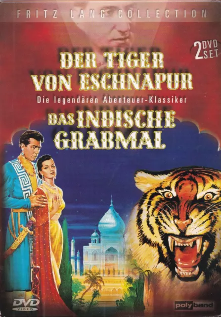 Der Tiger von Eschnapur - (Fritz Lang Collection) 2xDVD Box-Set near mint