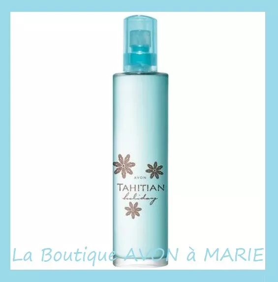 TAHITIAN HOLIDAY Eau de Toilette Femme AVON à l'huile de MONOÏ