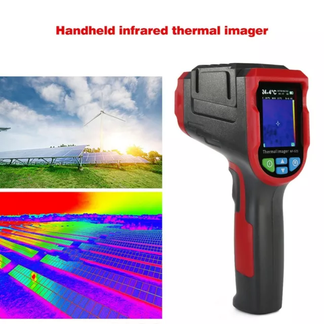 NF-521 Infrared Thermal Imaging Camera Digital IR Thermometer Imager -10C to 45°