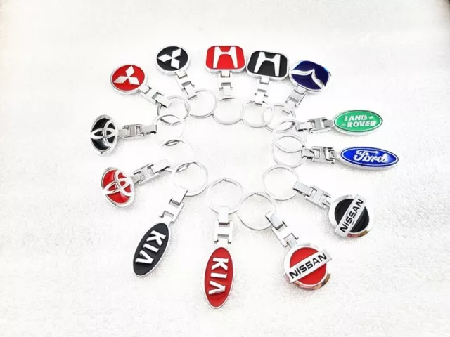 Quality Chrome Double Sided Metal Alloy Ford Key chain, Ford Keyring 2