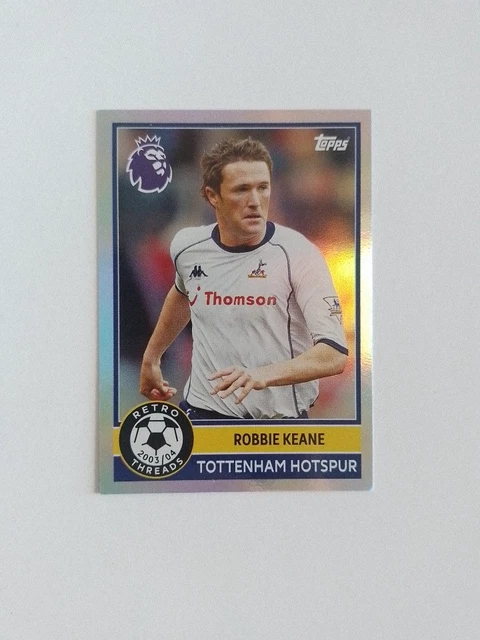 TOPPS 2026 PREMIER League Robbie Keane Tottenham Hotspur Retro Threads ...