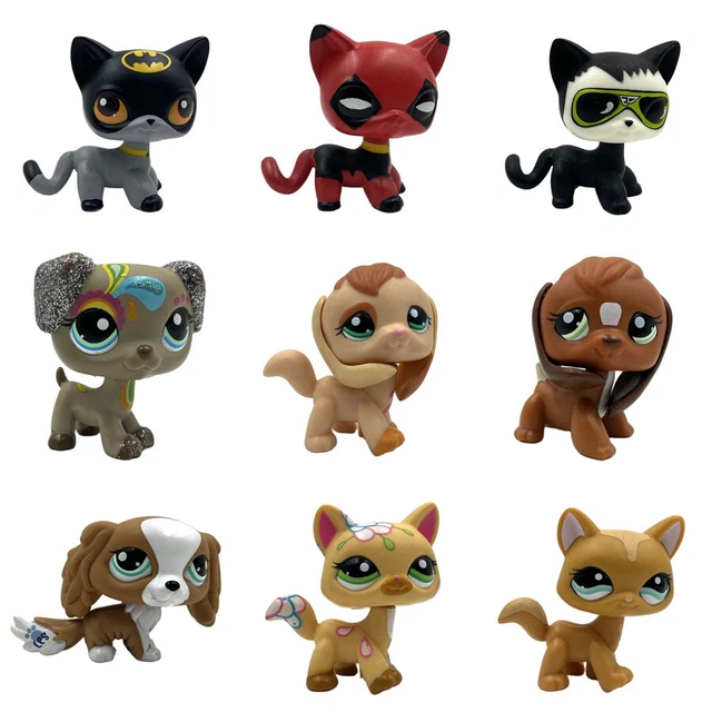 LITTLEST PET SHOP toys Original old collectible Bobble head LPS toys
