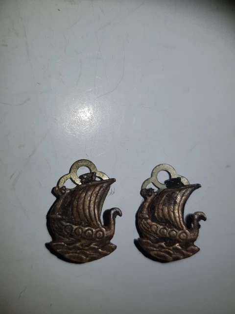 scottish Sterling 925 Silver Celtic Design norse scandinavian Viking Ship earing