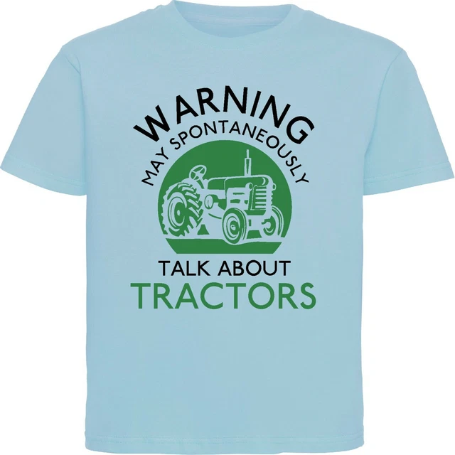 T-shirt MAY SPONTALLY TALK ABOUT TRACTORS BAMBINI > Fun Farm Top bambini 3