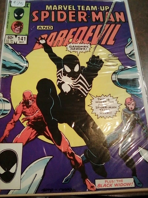 New pics!Marvel Team-Up Vol 1 #141 1st Alien Black Costume Daredevil Black Widow New pics!Marvel Team-Up Vol 1 #141 1st Alien Black Costume Daredevil Black Widow