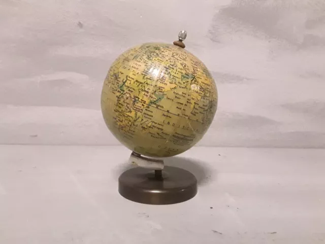 Mappamondo Vintage Politico Erdglobus Leipzig