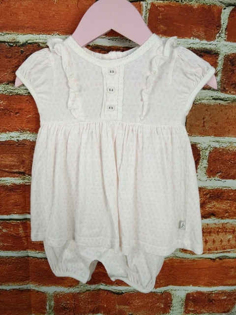 Pacchetto Bambino Bambine 0-3 Mesi Jasper Conran Next Ecc Abito Pezzo Unico Rosa 62Cm 4